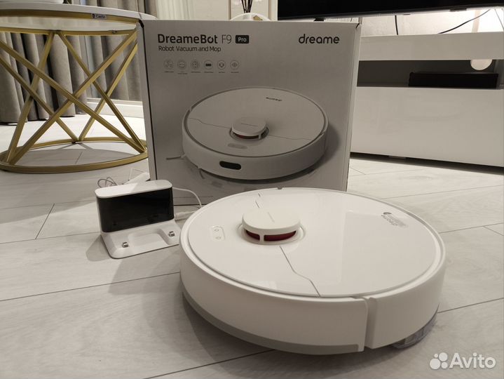 Робот пылесос dreame f9 pro white
