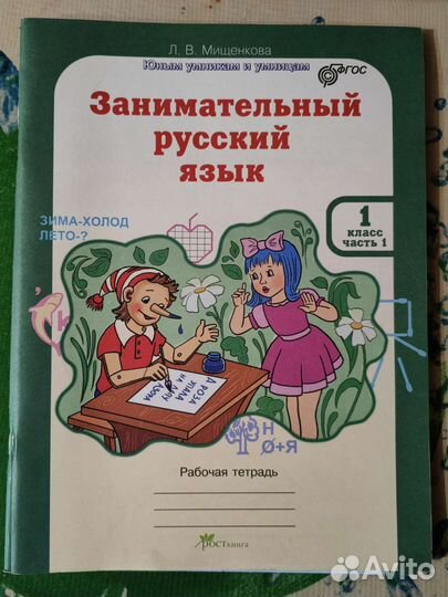 Рабочие тетради 1 класс
