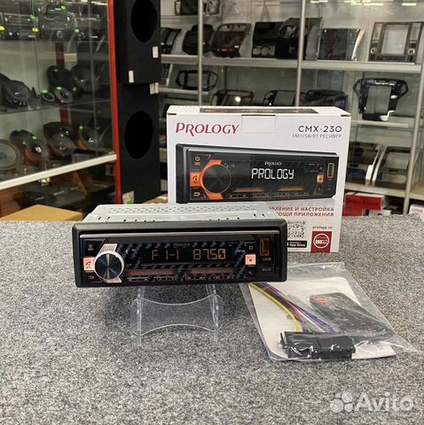 1-DIN USB/SD-ресиверы (без CD) - Prology CMX-230