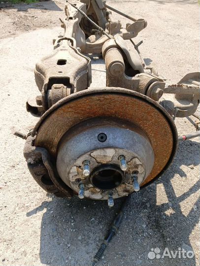 Задняя балка Kia sorento xm 2wd 09-12 в сборе