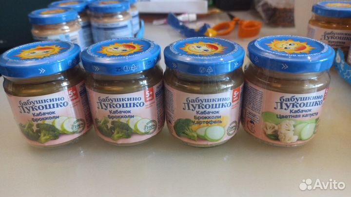 Детское пюре бабушкино лукошко, овощное