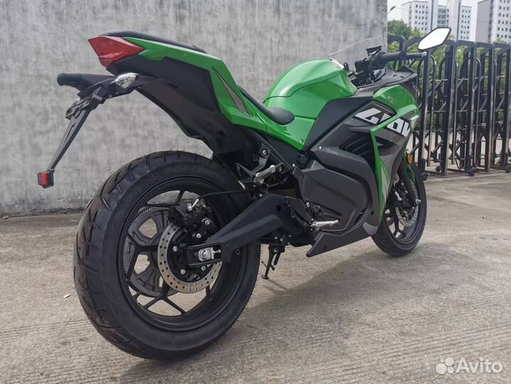 Электромотоцикл R3 eliq + 2 акб (72v 50ah)