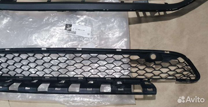 Mercedes V167 gle amg 6.3 решетка юбки бампера
