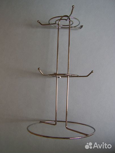 Подставка под чашки металлическая