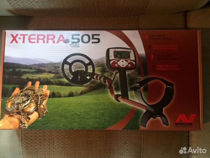 Металлоискатель Minelab x-terra 505