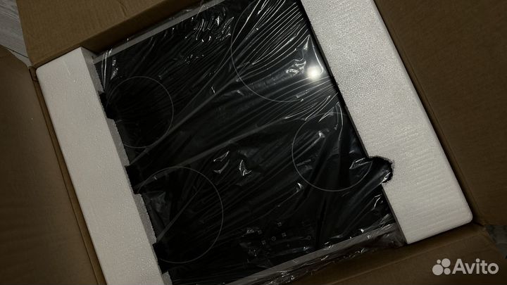 Индукционная плита 4 конфорки hair новая