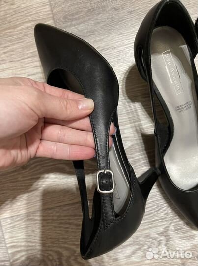Туфли лодочки черные 36