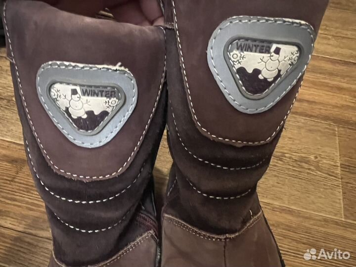 Сапоги бу Лель 32 зимние ботинки хорошее состояние