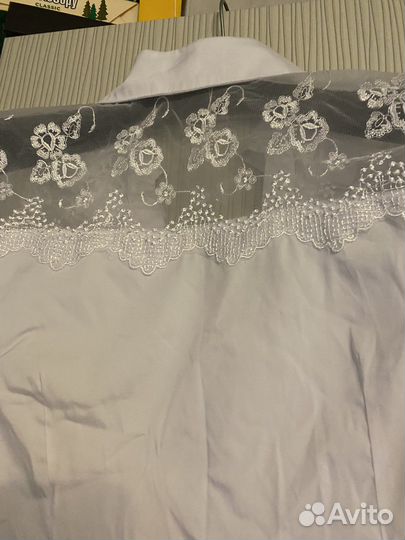 Блузка женская белая 42 -44 новая