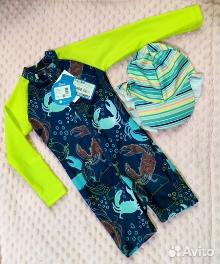 Новый плавательный костюм Lassie+ панама Lassiе