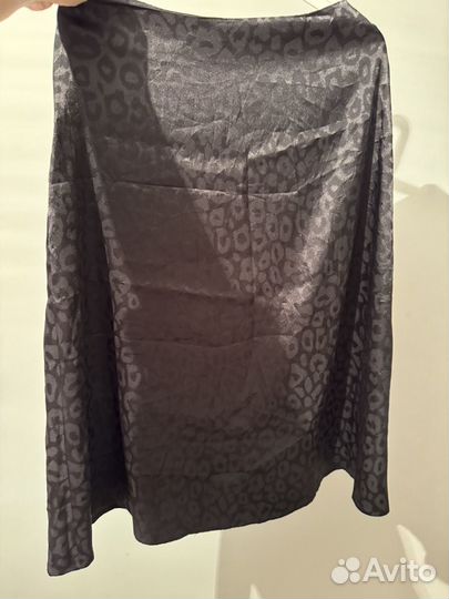 Атласная юбка