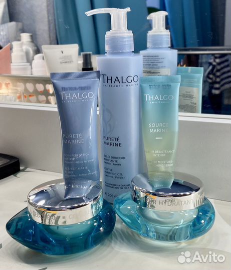 Thalgo крем, умывашка, маска