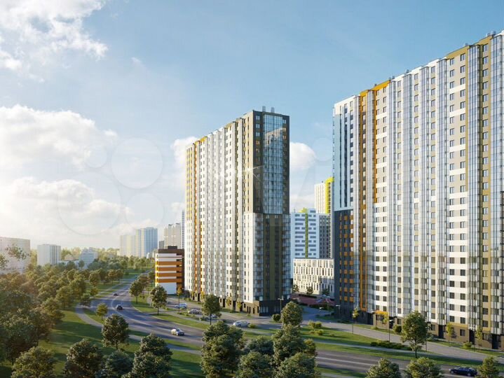 Квартира-студия, 21,8 м², 22/24 эт.