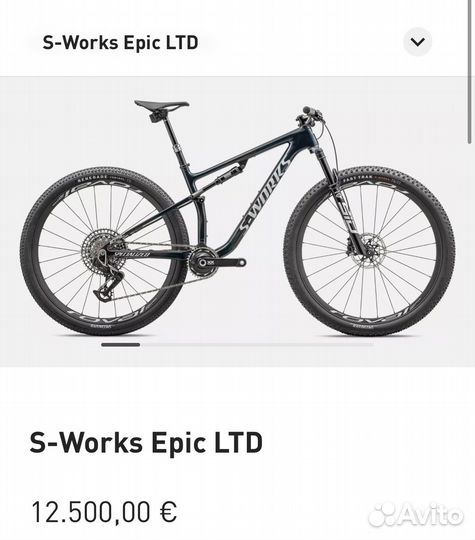 Specialized s works epic LTD 23/24