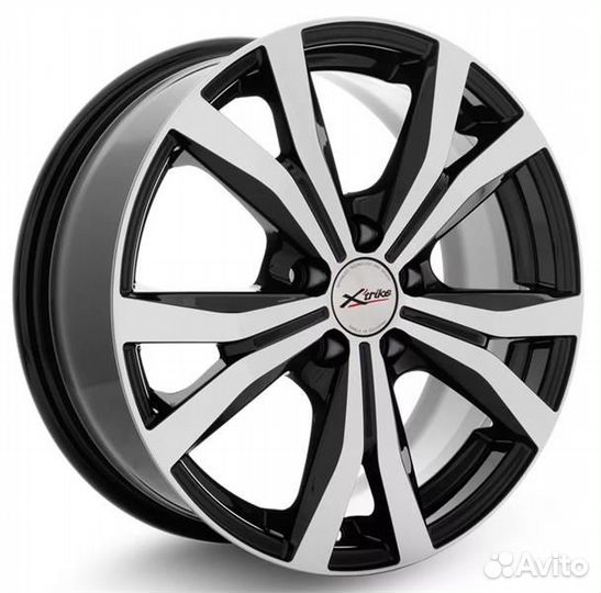 X'trike X-119 : 6,5x16 5*114,3 Et:45 Dia:60,1 BK/F