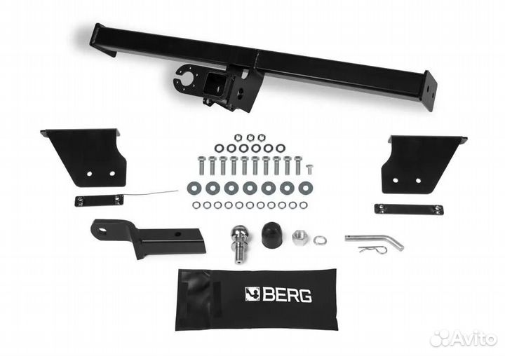 Фаркоп на Nissan Qashqai I, II, шар под квадрат