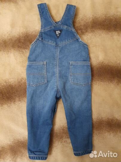 Детский джинсовый комбинезон Carters OshKosh 18М