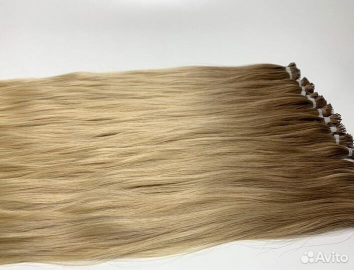 Славянские волосы для наращивания, 40см, 100шт