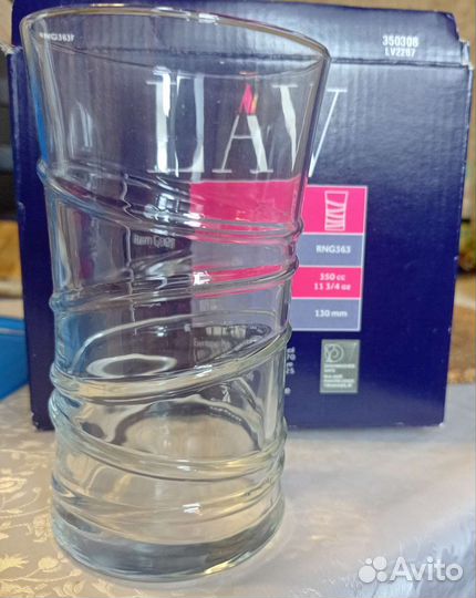 Набор стаканов для напитков стекло