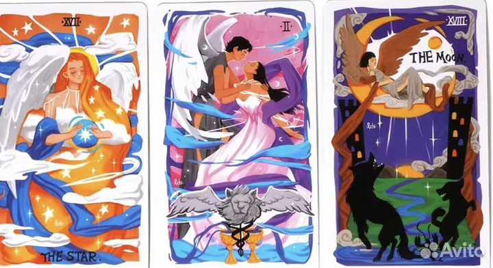 Sleepwalkers tarot (коллекционная) таро лунатика