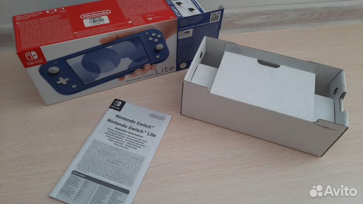 Nintendo switch lite пустая коробка