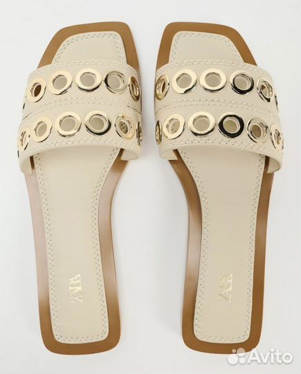 Эспадрильи шлепки Зара сандали