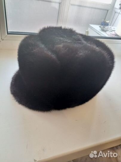 Норковая шапка мужская