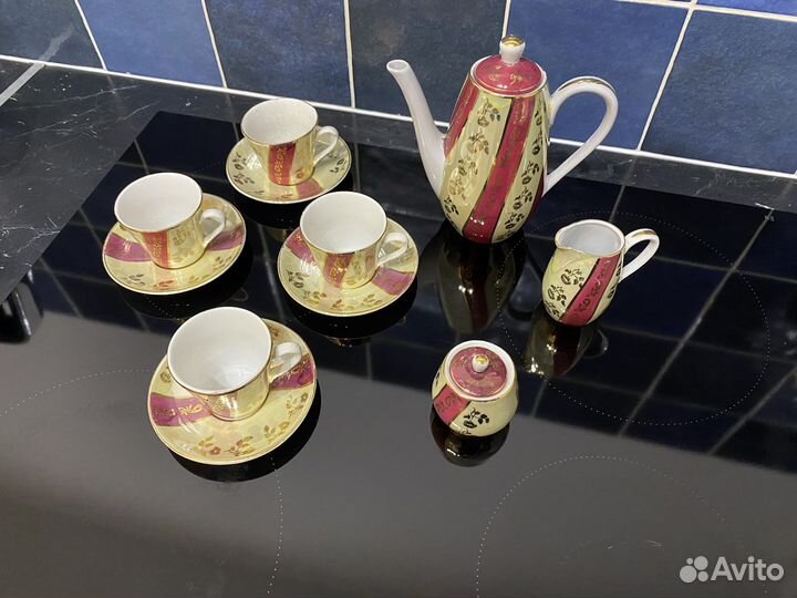 Сервиз кофейный Винтаж гдр посуда