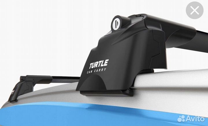 Багажник на рейлинги Turtle Air2 на Chevrolet Bolt