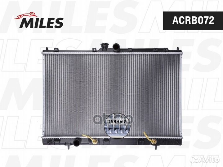 Радиатор miles mitsubishi outlander 2.0/2.4 03