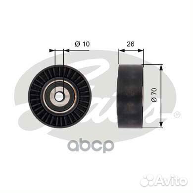 Ролик приводного ремня Ford Mondeo 07, Land Ro