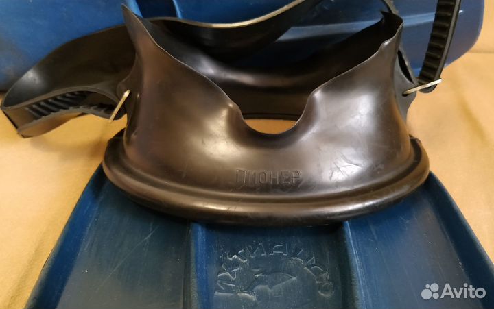 Маска для подводного плавания из СССР