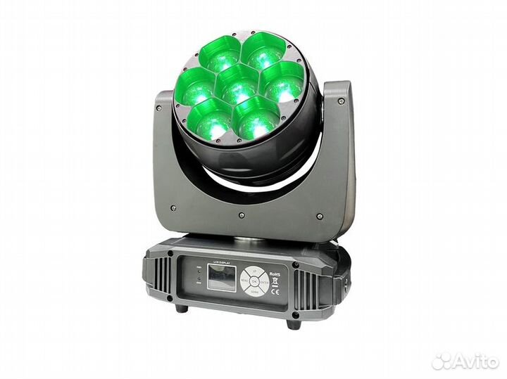 Pixel Wash 7x40 Zoom. Вращающаяся голова