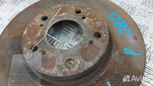 Диск тормозной передний honda civic 8 (YBE02K601)