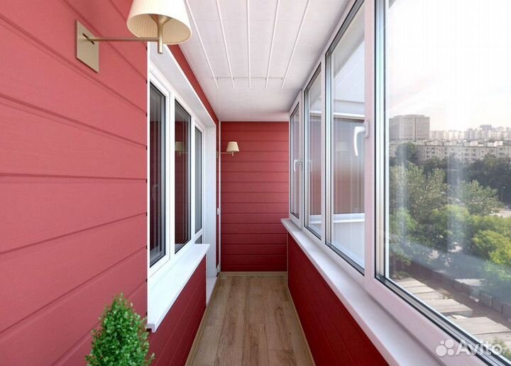 Остекление балконов в рассрочку