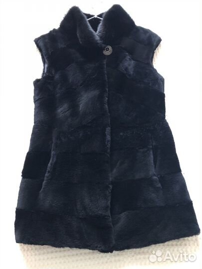 Жилетка меховая женская