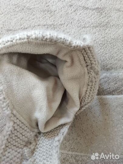 Шапка зимняя женская вязанная