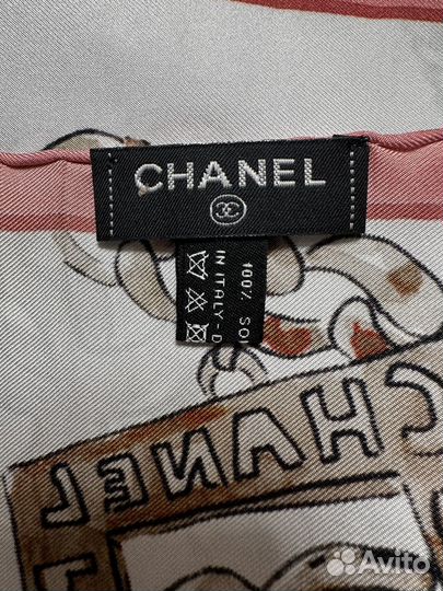 Платок chanel. Шелк. Оригинал