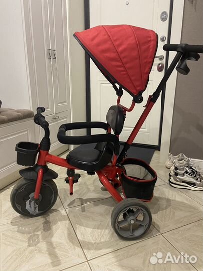 Детский велосипед с ручкой бу