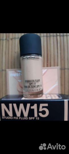 Тональный крем mac новая 15мл, годен до 10. 23