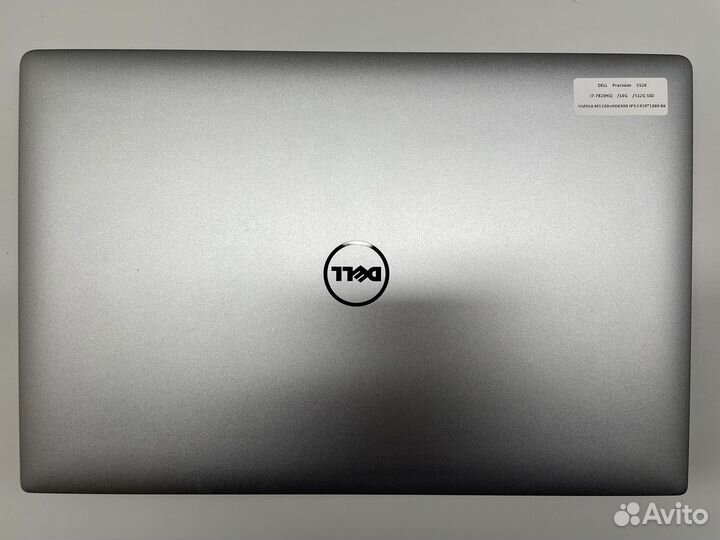 Dell 5520/ i7-7820HQ/ 16+512/ M1200+HD6300/ IPS