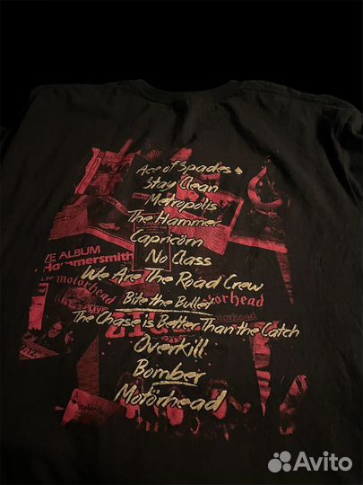 Футболка motorhead оригинал