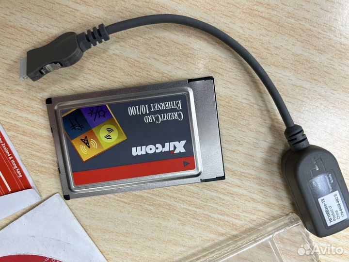 Сетевая карта pcmcia Xircom ethernrt 10/100