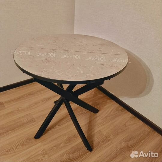 Круглый раздвижной стол Винтаж