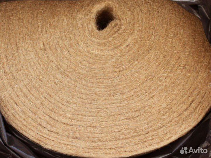 Льняной коврик