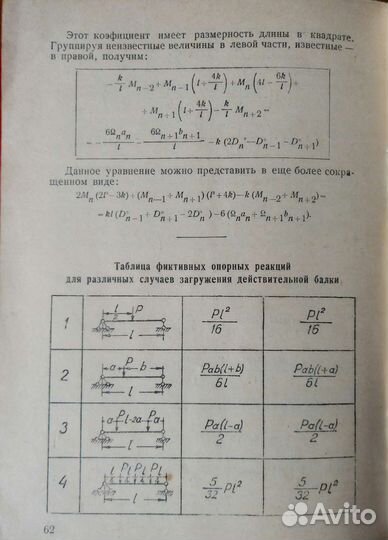 Сопротивление материалов. Неразрезные балки