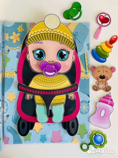 Увлекательная игра на липучках