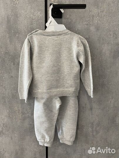 Костюм серый детский 74-80