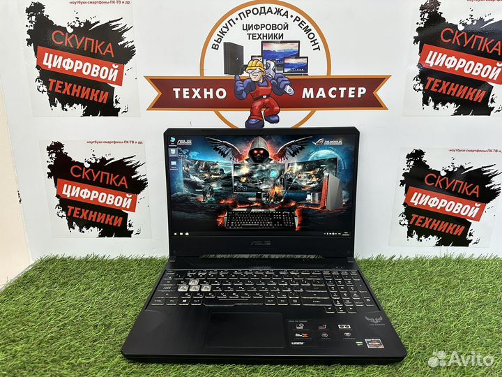 Игровая ракета Asus 120 Гц Ryzen 7 16 ram gtx1650