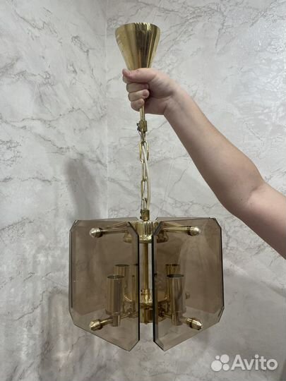 Винтажная люстра ЧССР